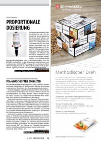 Proportionale Dosierung mit FDA-Zertifikat